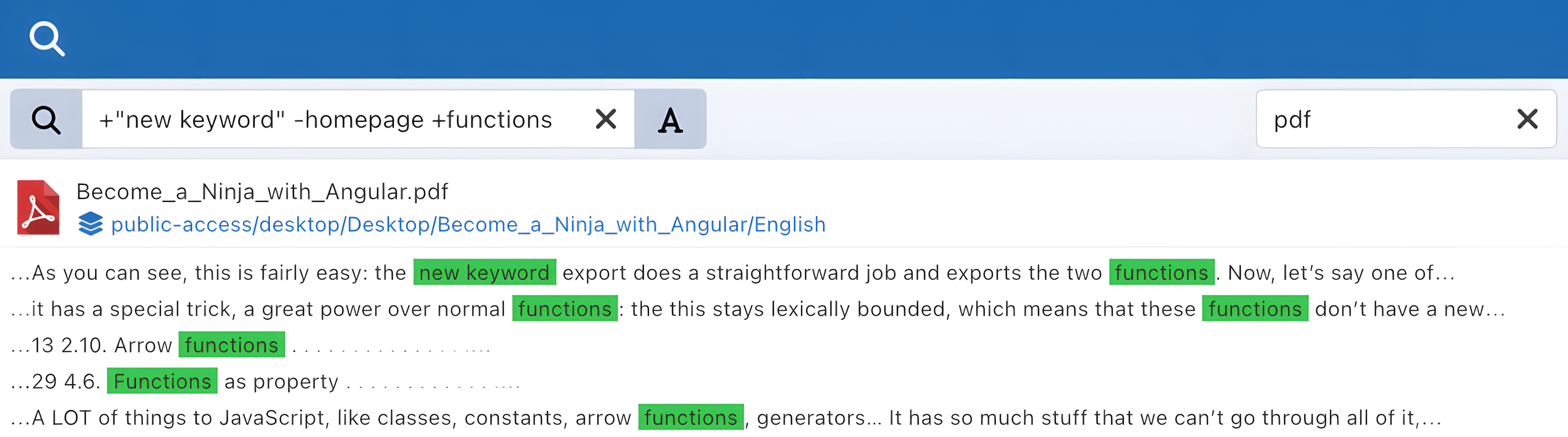 Recherche full-text Résultats de recherche full-text Sync-in dans le contenu des documents